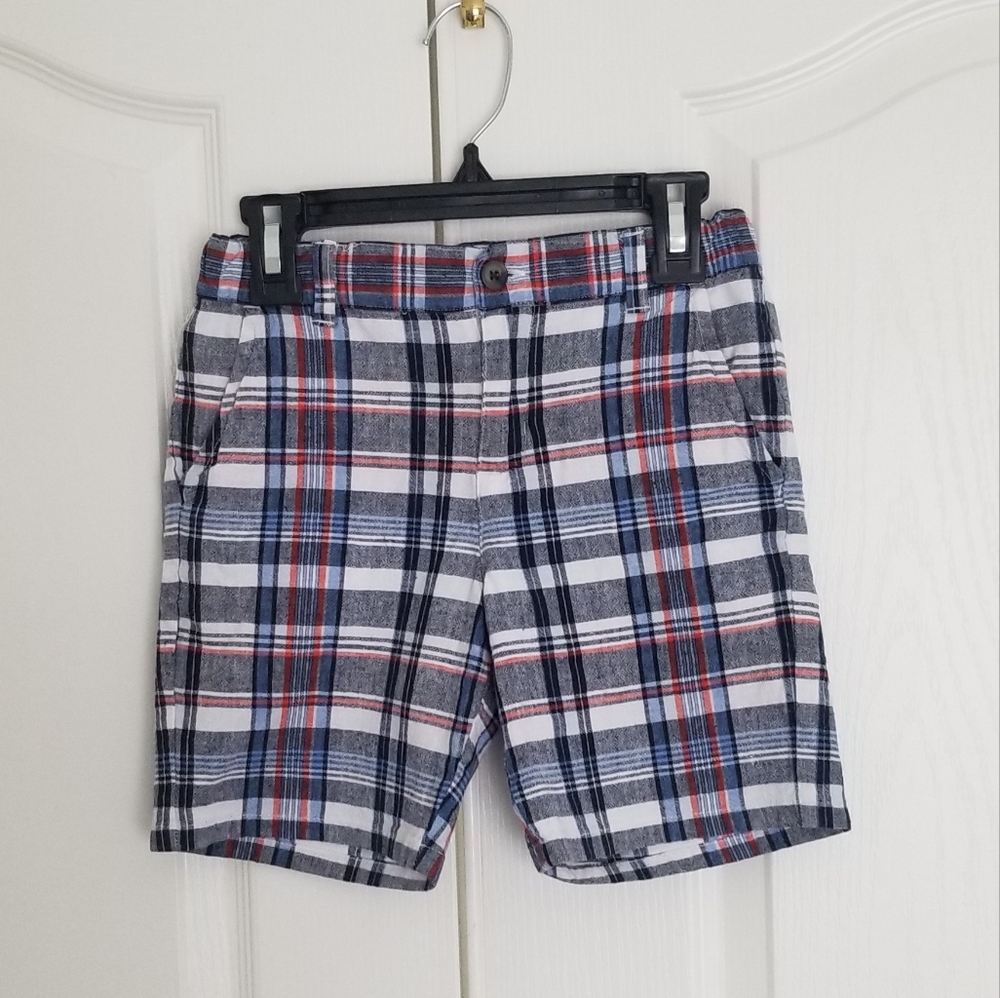 Janie & Jack Boys Linen Shorts, 7T